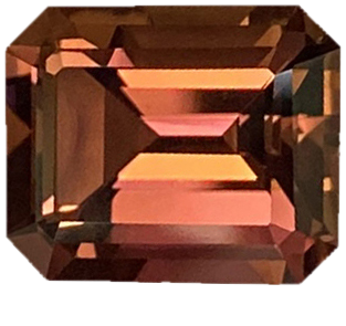 7.51ct Emerald Cut Pink Tourmaline