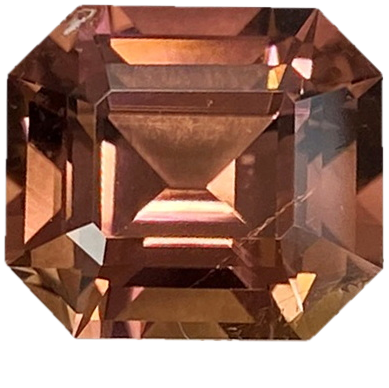 4.69ct Emerald Cut Pink Tourmaline