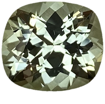 3.54ct Cushion Light Mint Green Tourmaline