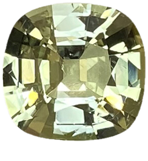 4.31ct Cushion Light Mint Green Tourmaline