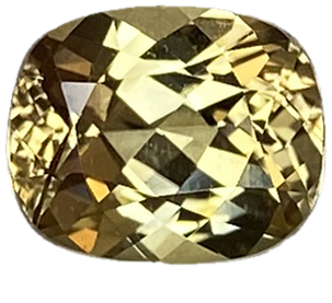 1.94ct Cushion Pale Yellow Tourmaline