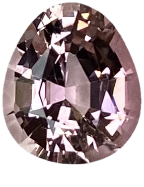 1.82ct Pear Shape Light Pink Tourmaline