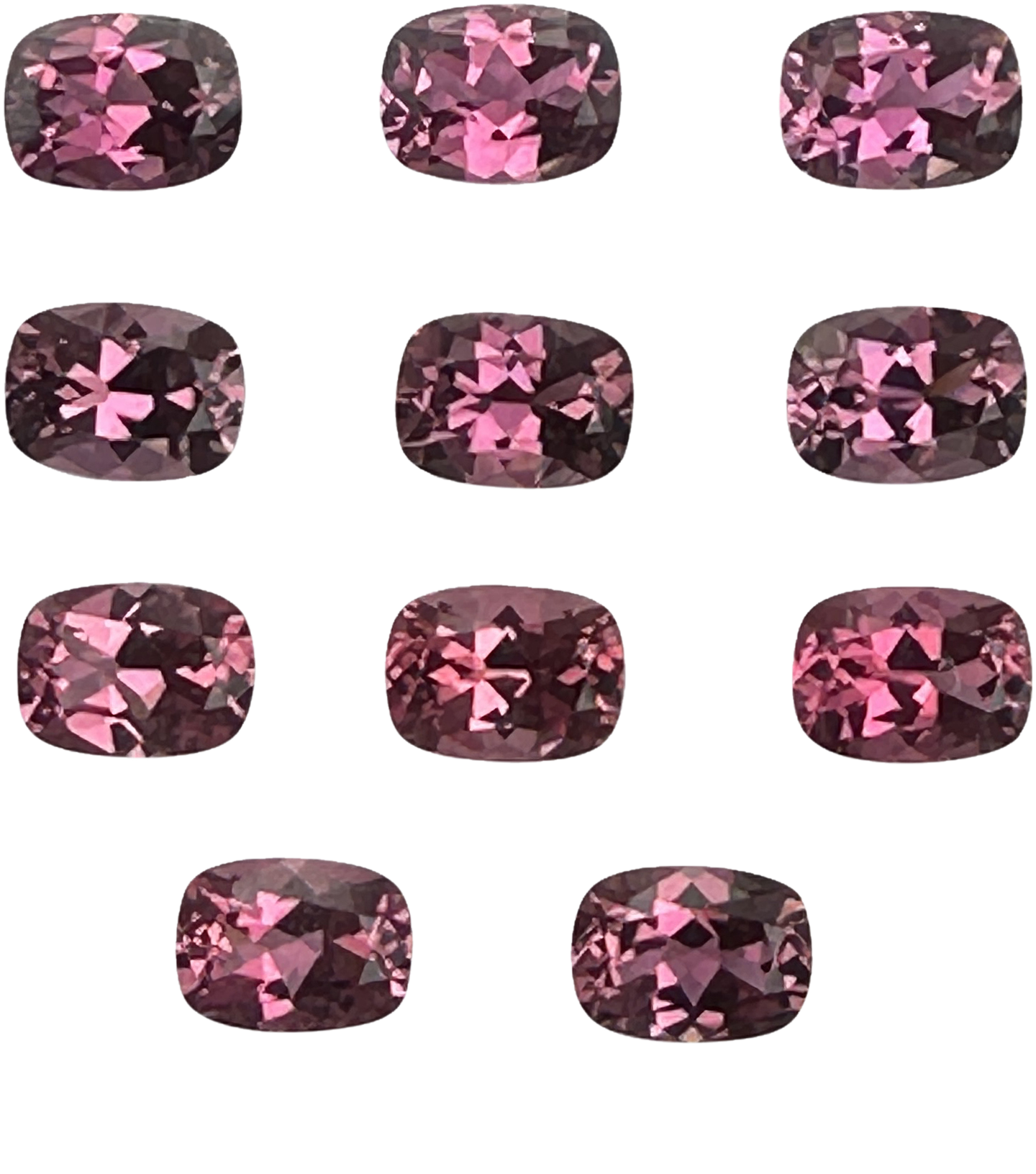 8x6mm Cushion Medium Pink Tourmaline