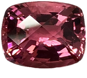 2.83ct Cushion Hot Pink Tourmaline