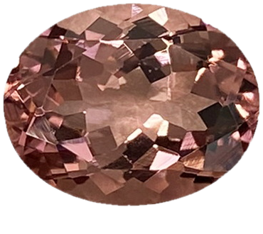 10x8mm Oval Light Pink Tourmaline