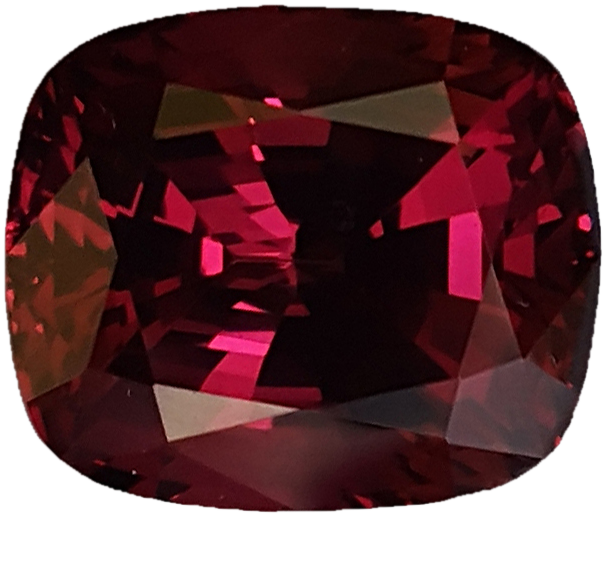 8.95ct Cushion AAA Color Rhodolite