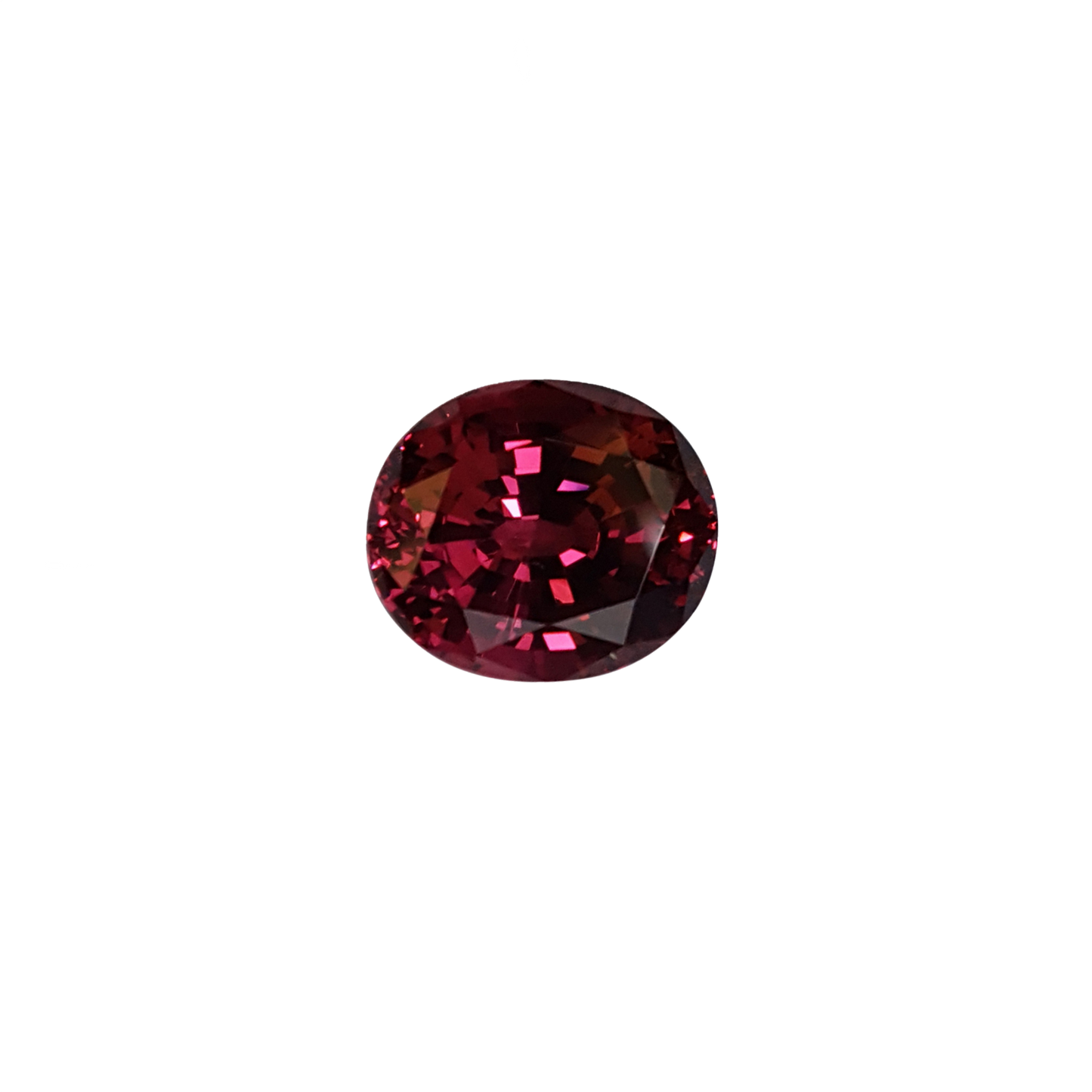 7.79ct Oval AAA Color Rhodolite