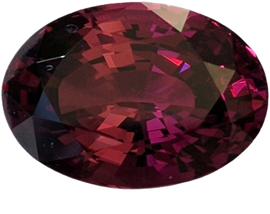9.52ct Oval AAA Color Rhodolite