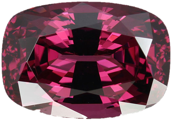 12.58ct Cushion AAA Color Rhodolite