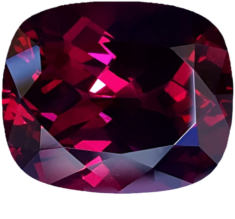 17.61ct Cushion AAA Color Rhodolite