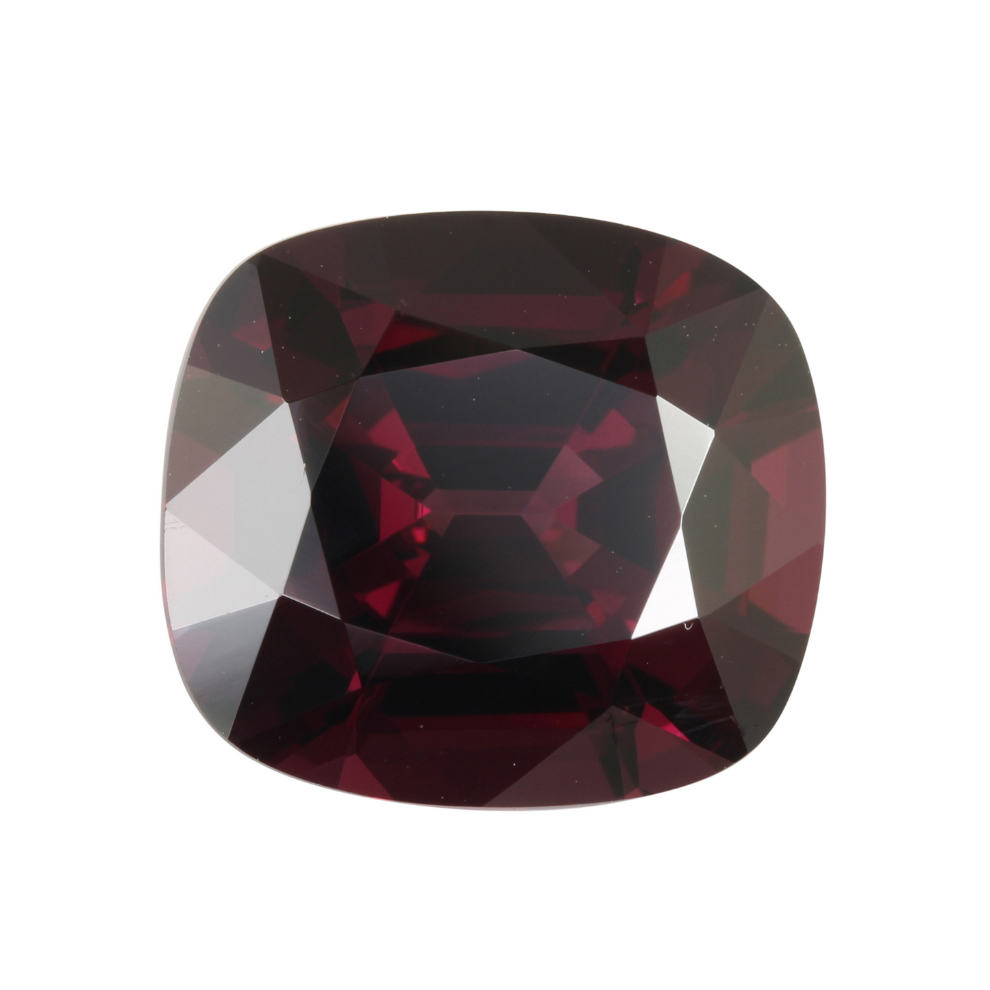 11.97ct Cushion Reddish Rhodolite