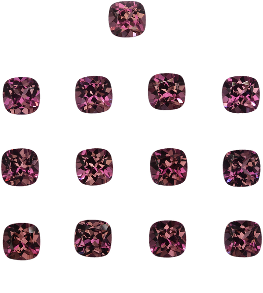 5.5mm Cushion Light Pink Rhodolite
