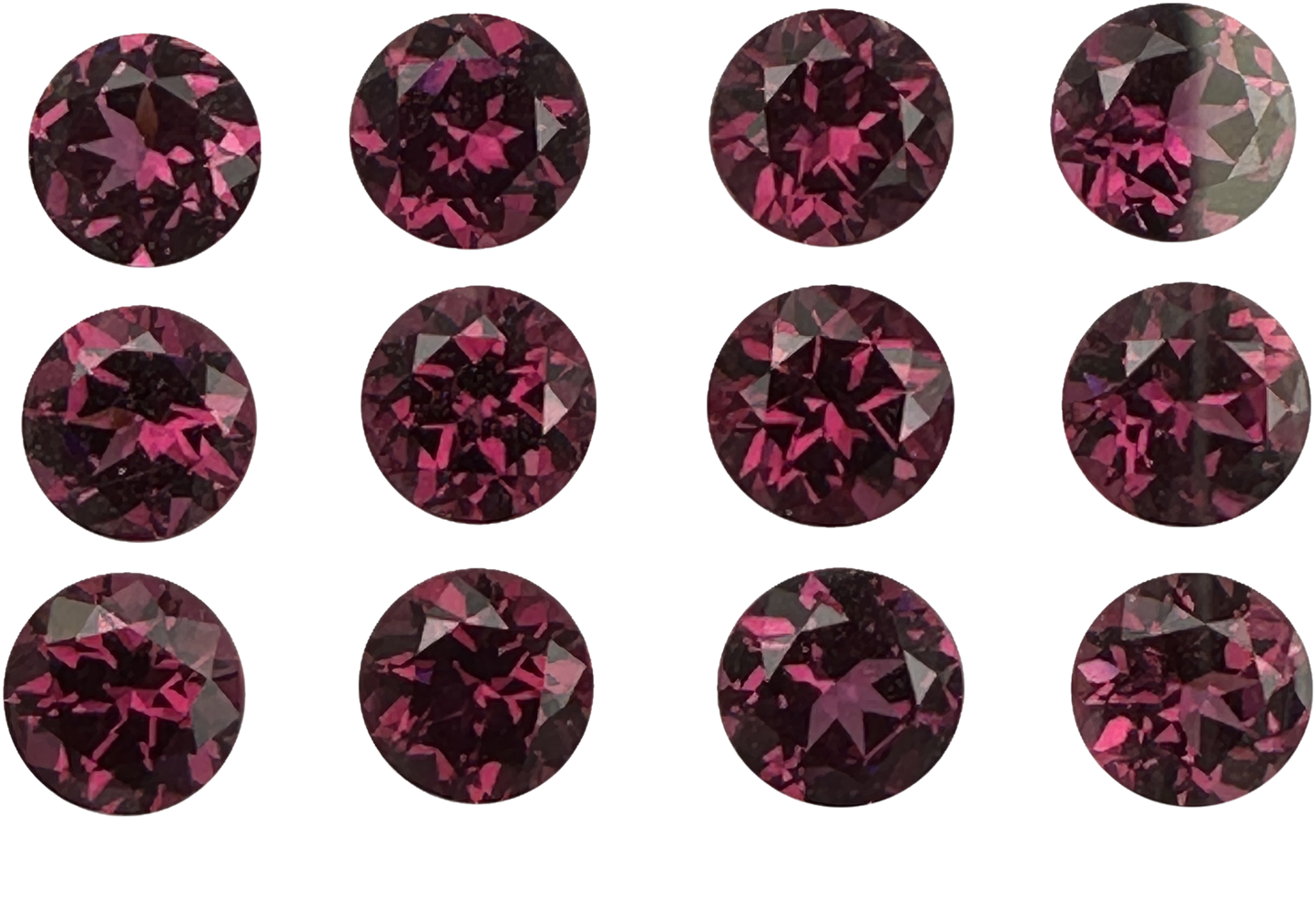 7.0mm Round Rhodolite Garnet