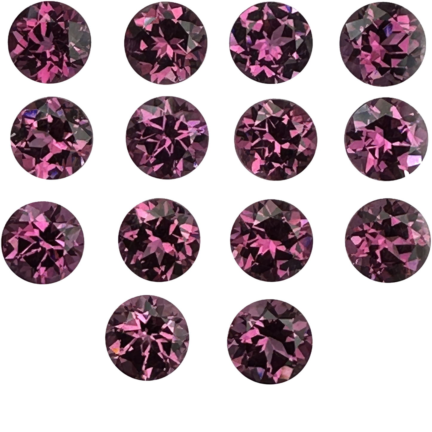 7.0mm Round Rhodolite Garnet