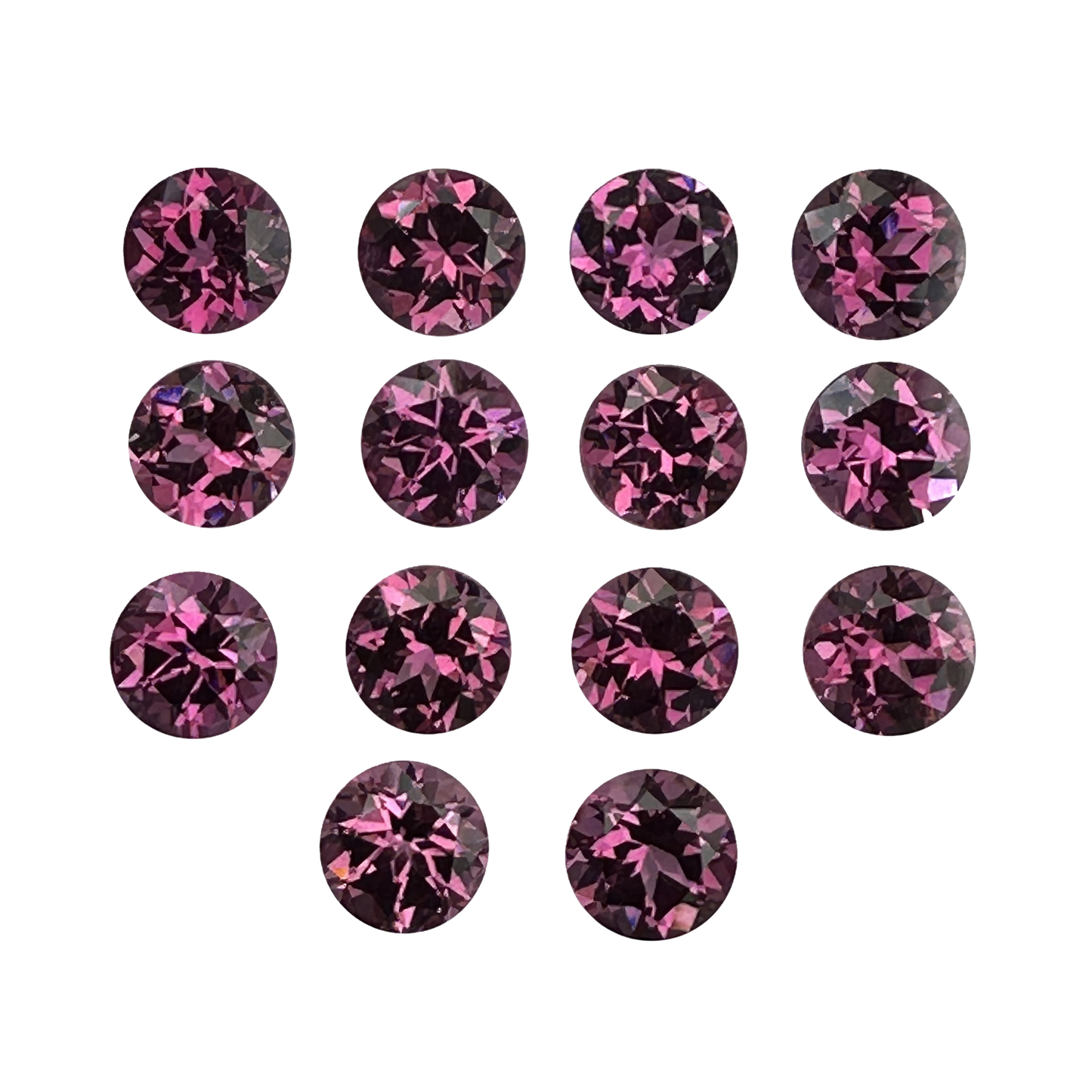 7.0mm Round Rhodolite Garnet