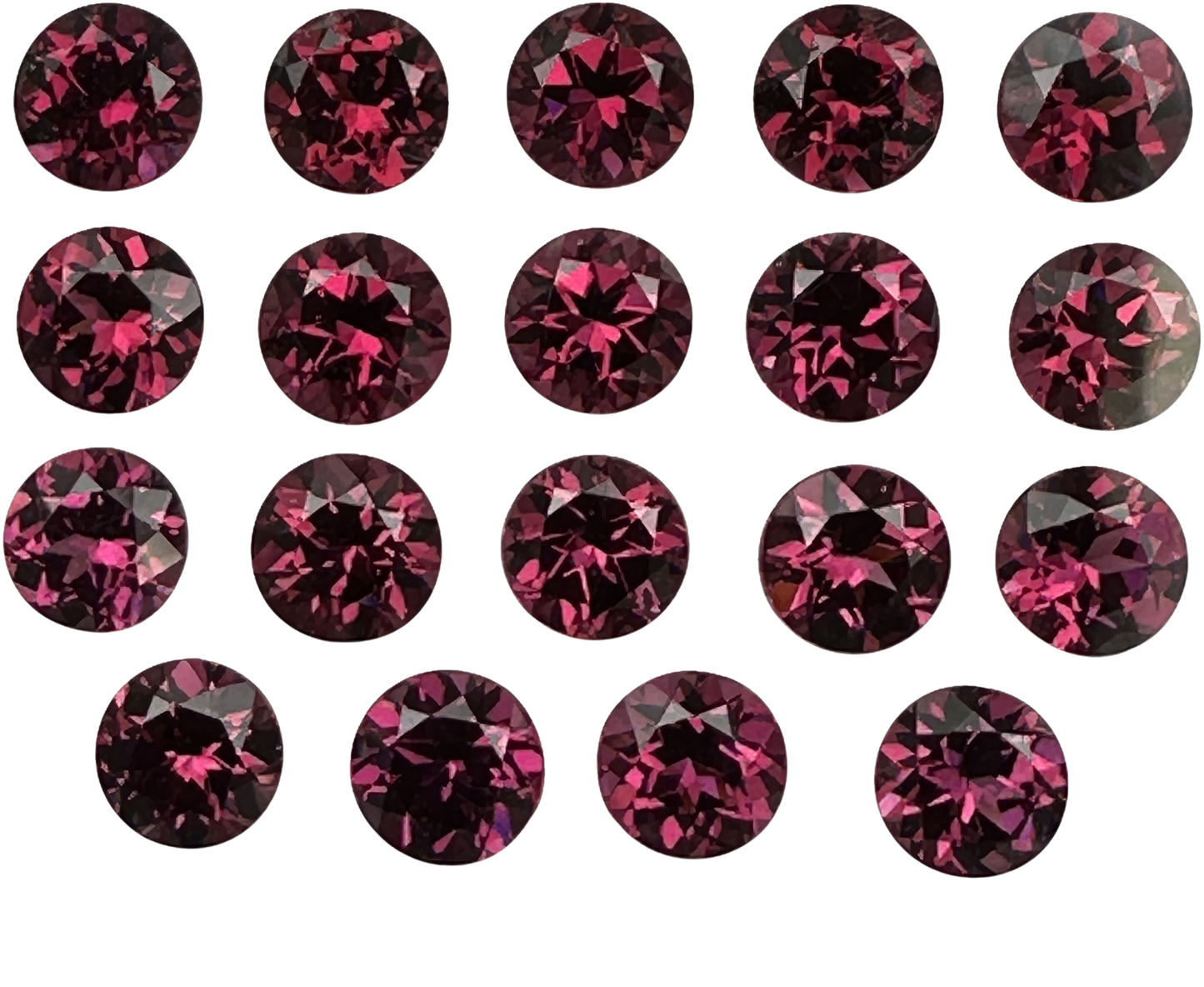 6.0mm Round Rhodolite Garnet