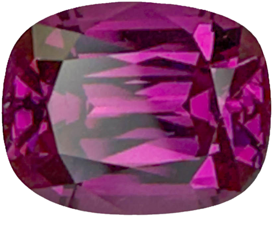 7.32ct Cushion AAA Color Rhodolite