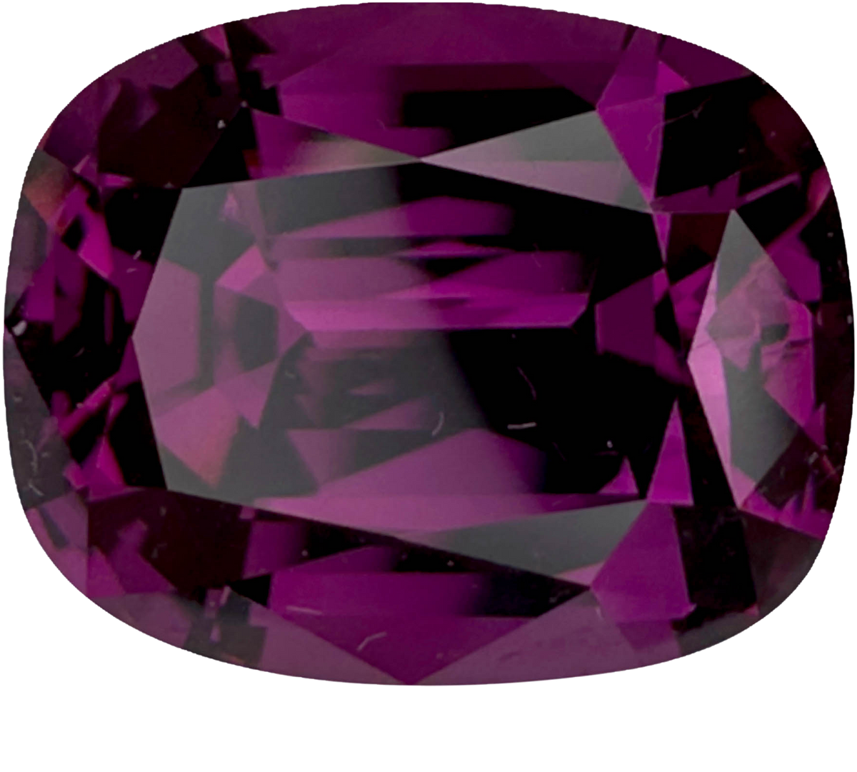 7.32ct Cushion AAA Color Rhodolite