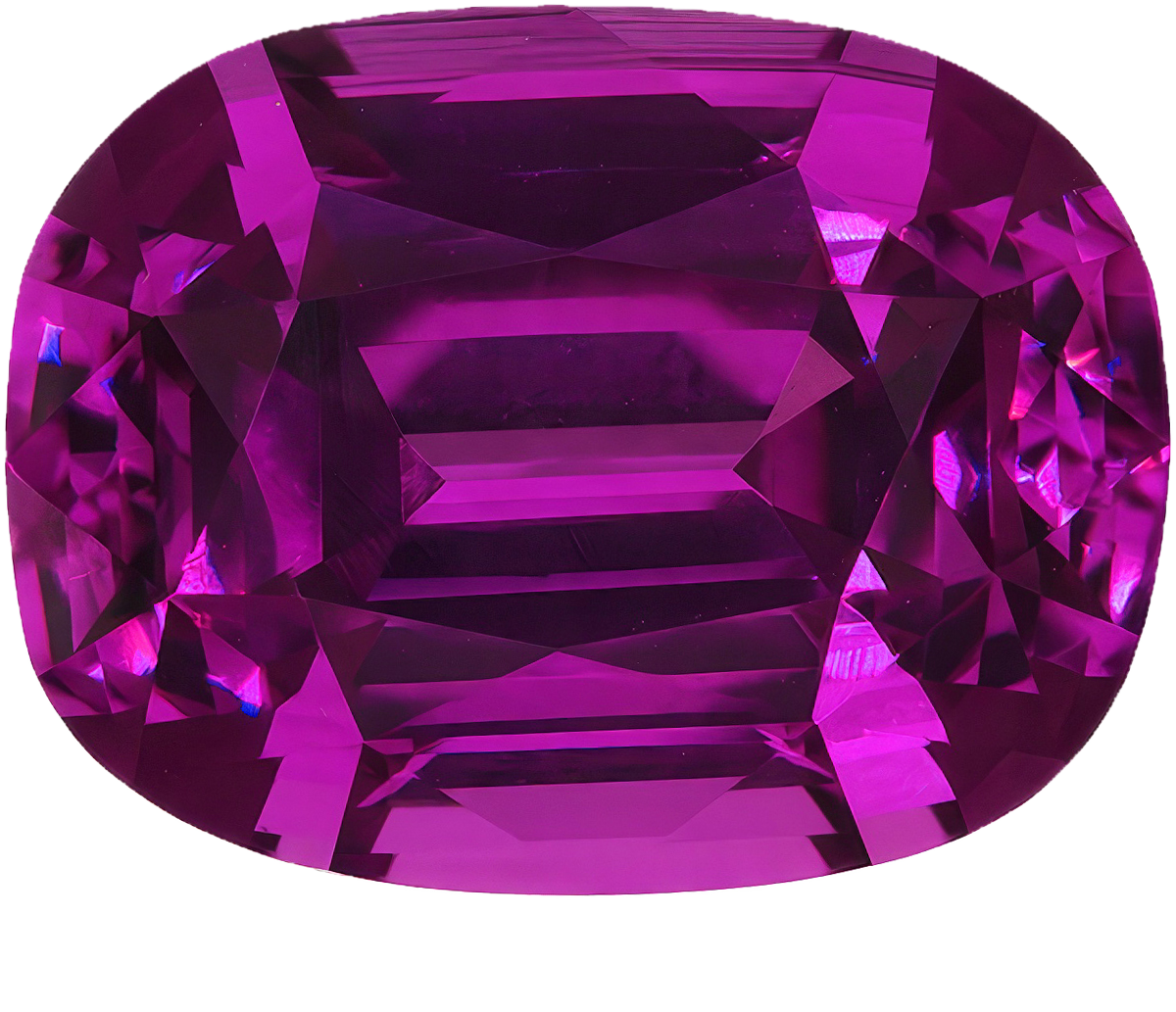 Cushion AAA Color Mahenge Garnet