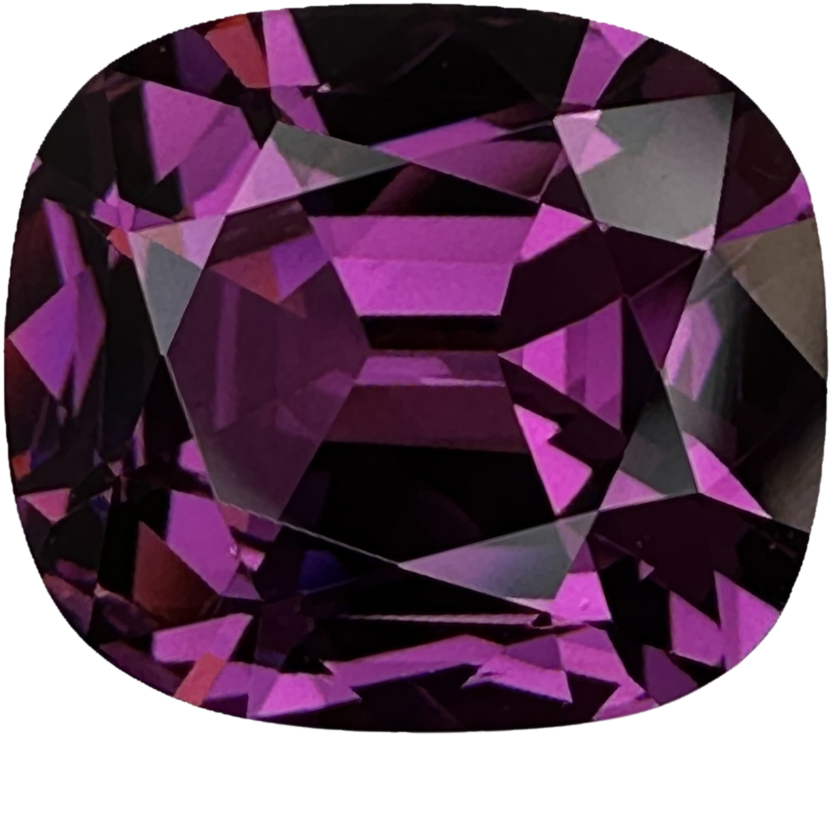 3.61ct Cushion AAA Color Mahenge Garnet