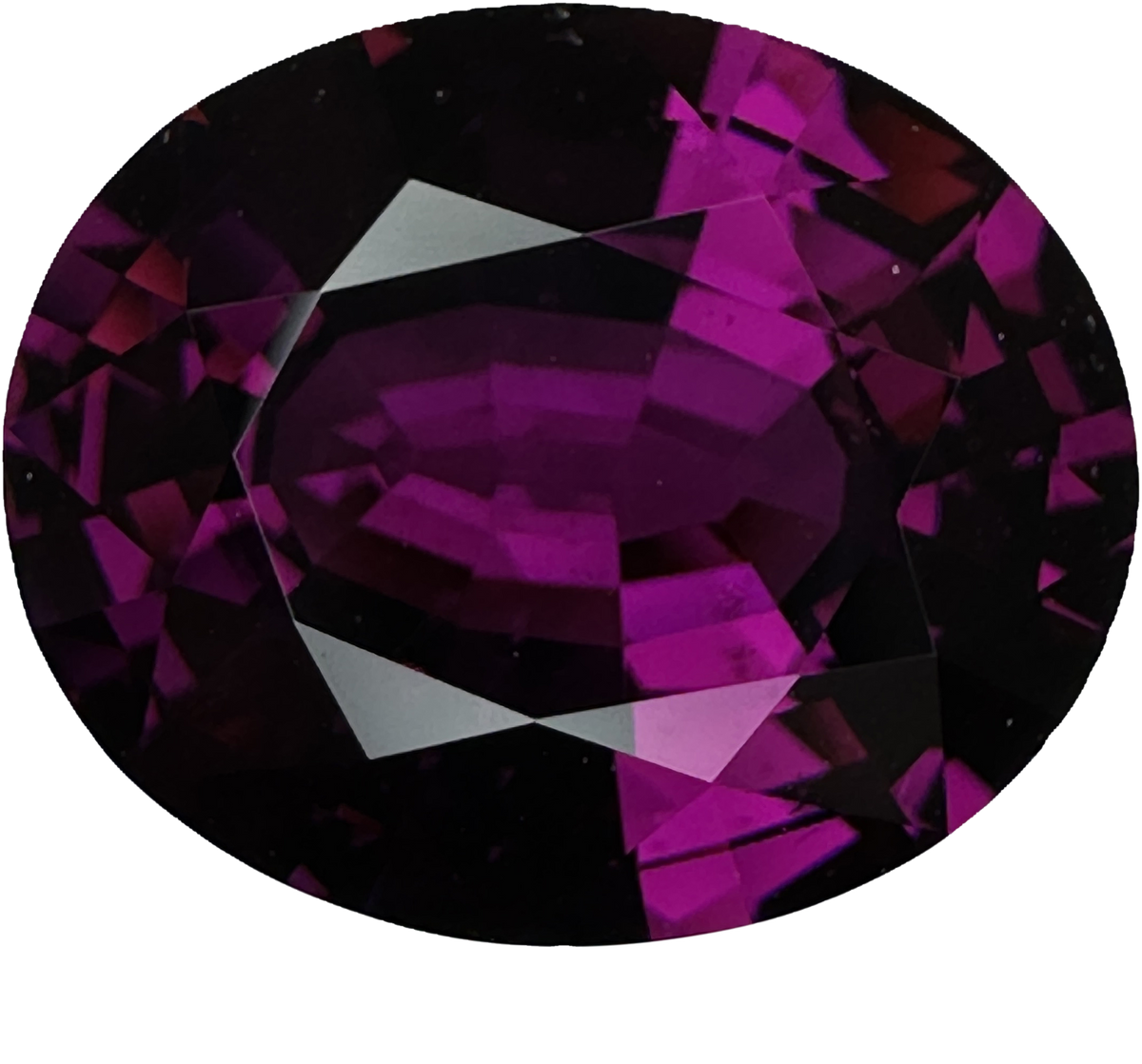 10.39ct Oval AAA Color Rhodolite