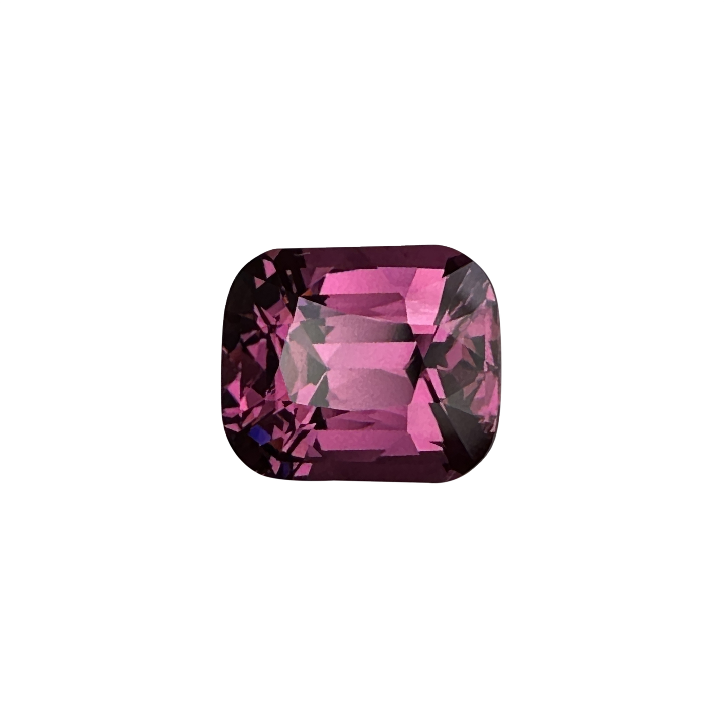 4.35ct Cushion Light Magenta Rhodolite