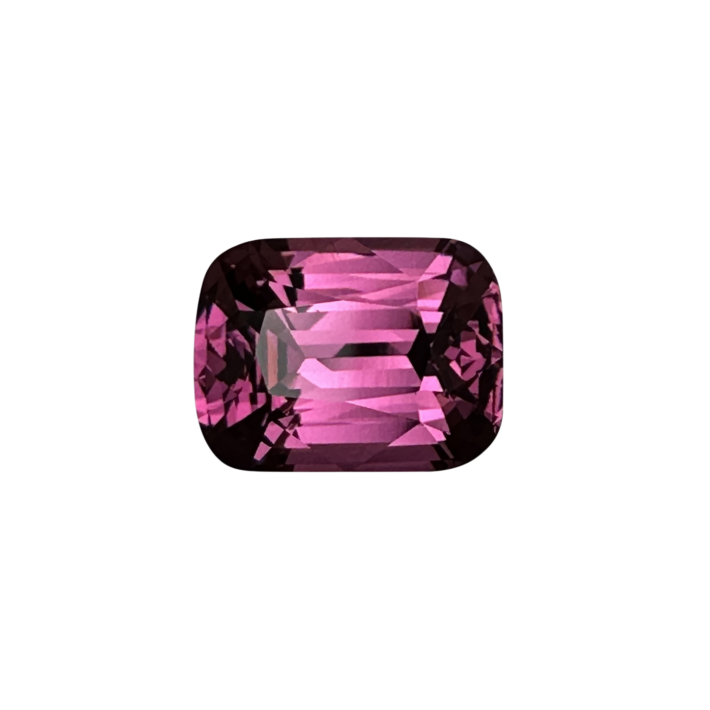5.07ct Cushion Light Magenta Rhodolite