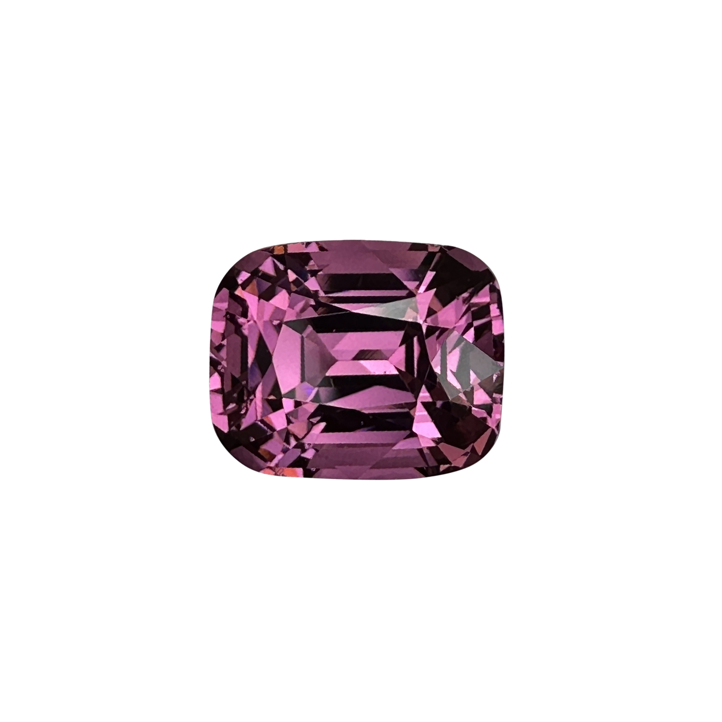 4.11ct Cushion Light Pink Rhodolite
