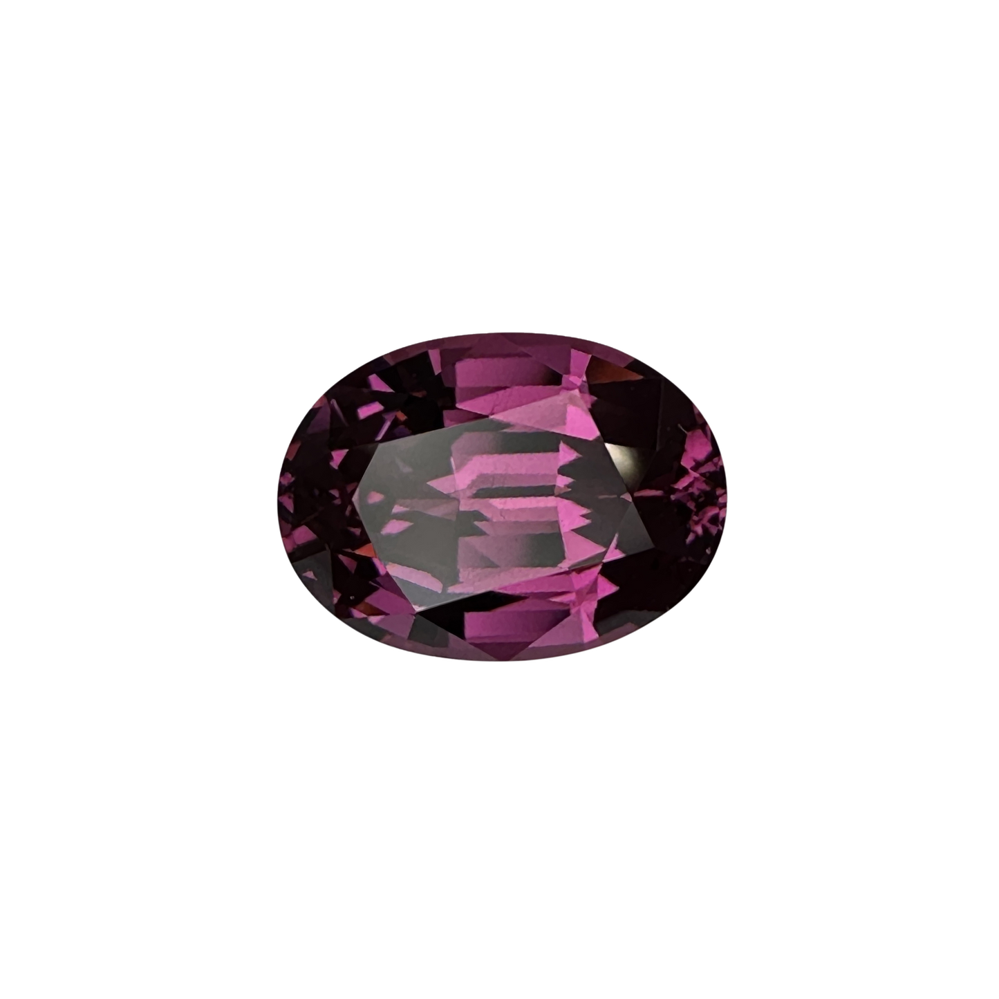 6.6ct Oval Medium Pink Rhodolite