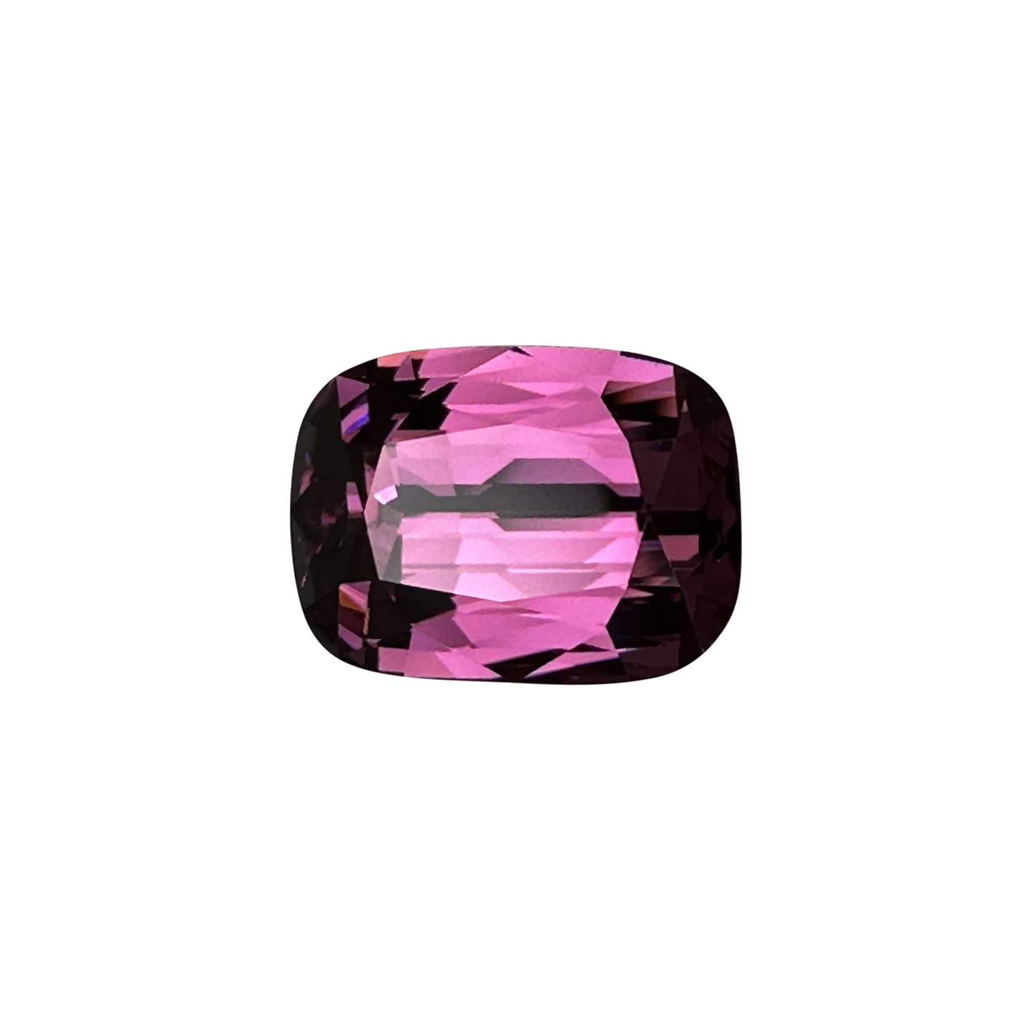 5.28ct Cushion Medium Pink Rhodolite