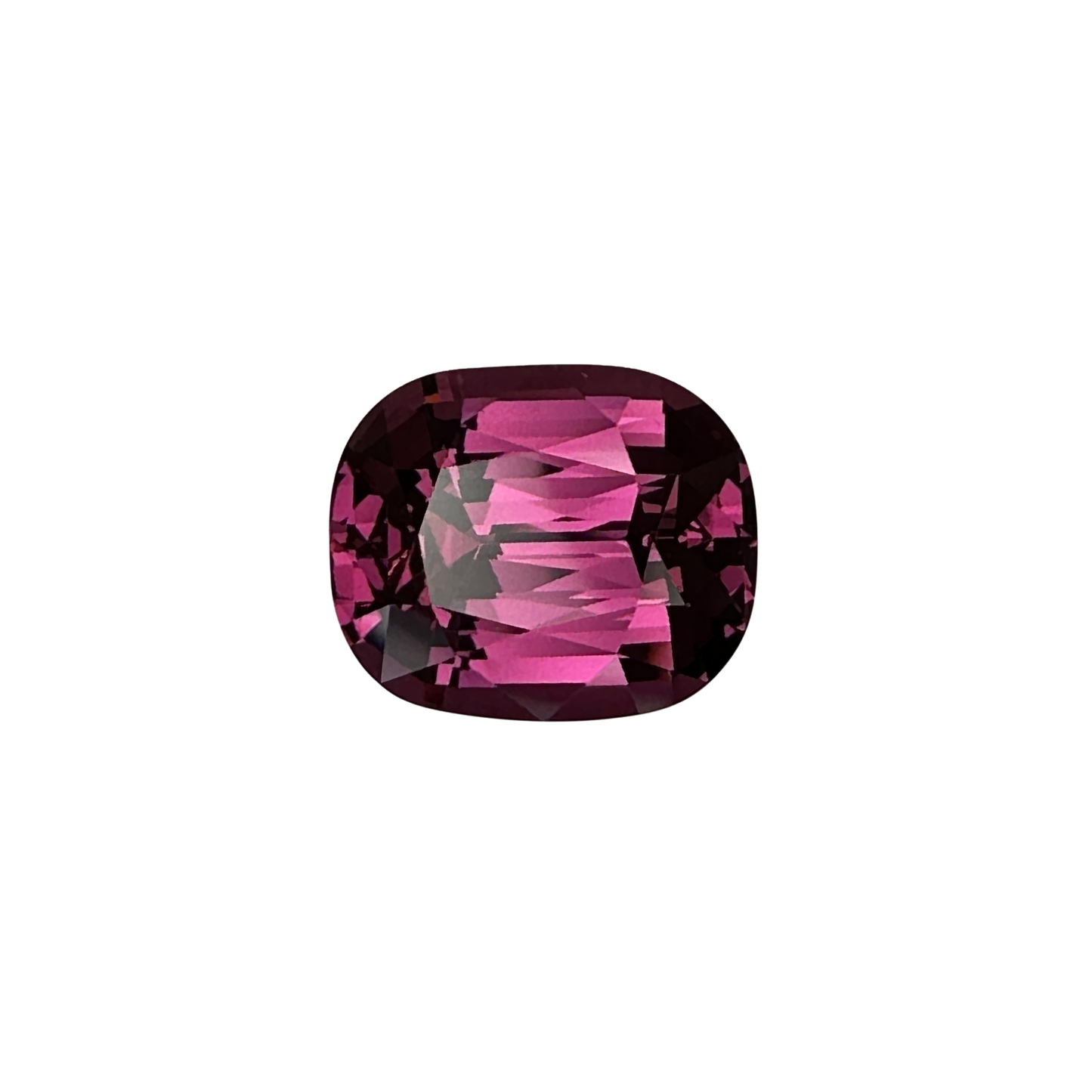 6.99ct Cushion Medium Pink Rhodolite