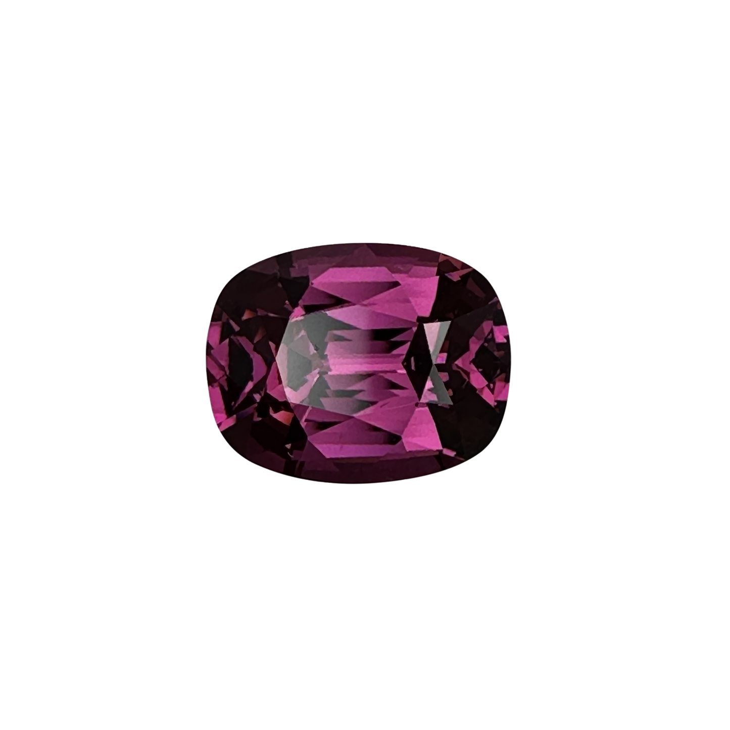 6.24ct Cushion Medium Pink Rhodolite