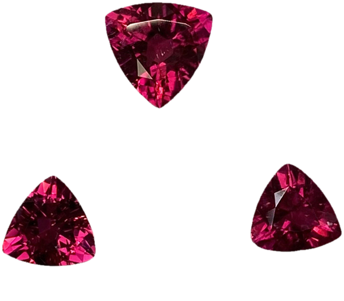 7x6mm Trillion Rubellite