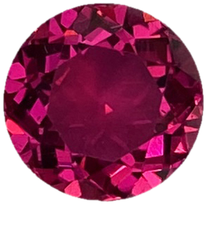 8mm Round Reddish Color Rubellite
