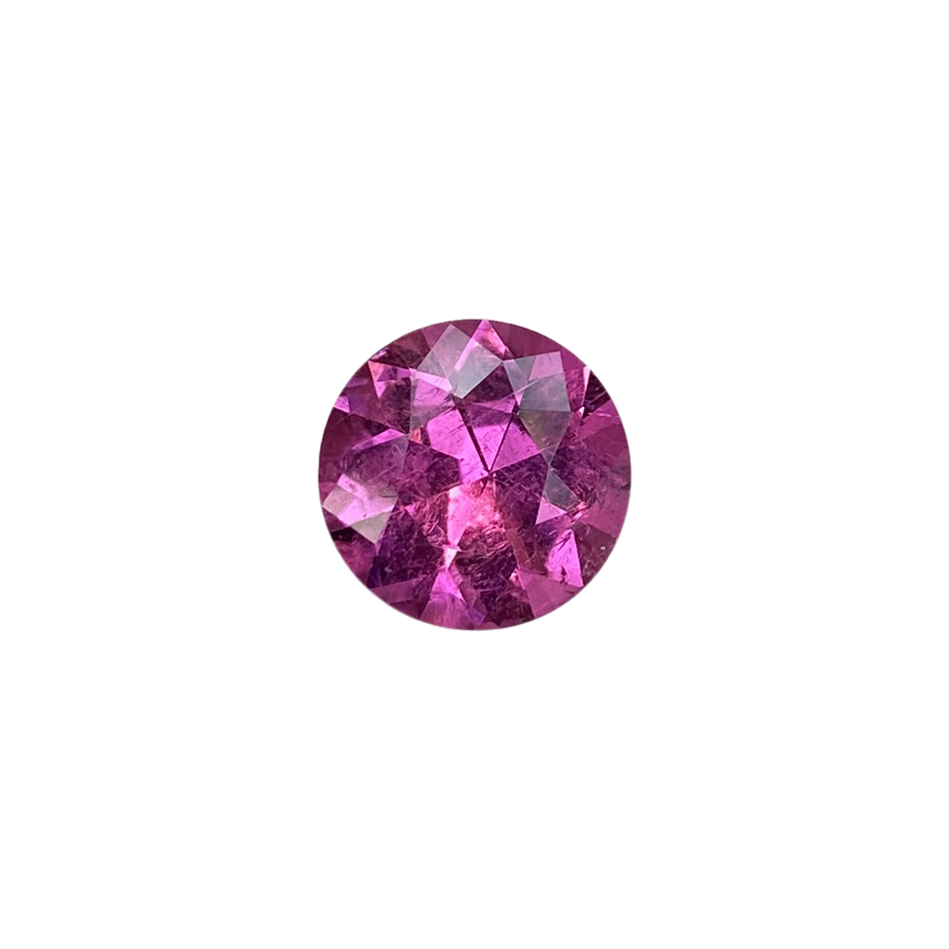 10.1mm Round Fuchsia Color Rubellite