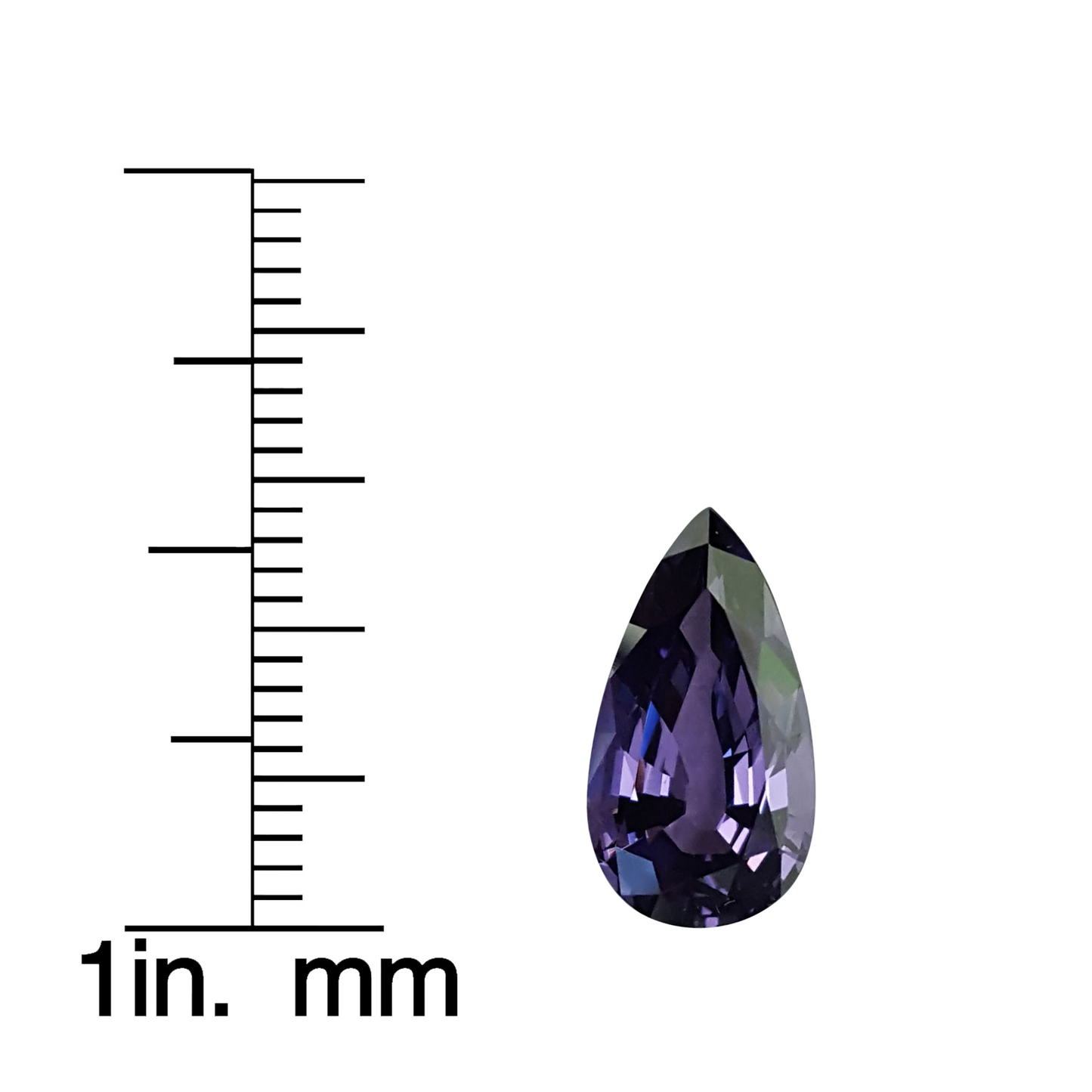 3.87ct Pear Shape Spinel