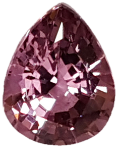 1.42ct Pear Shape Medium Pink Spinel