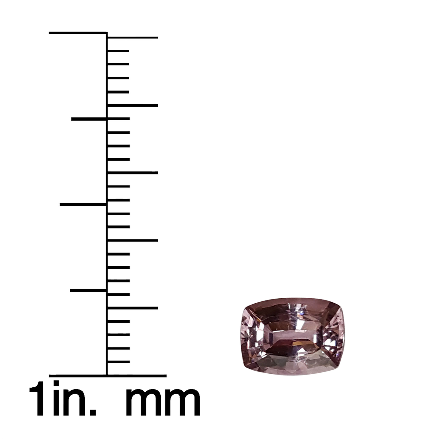 1.56ct Cushion Light Pink Spinel
