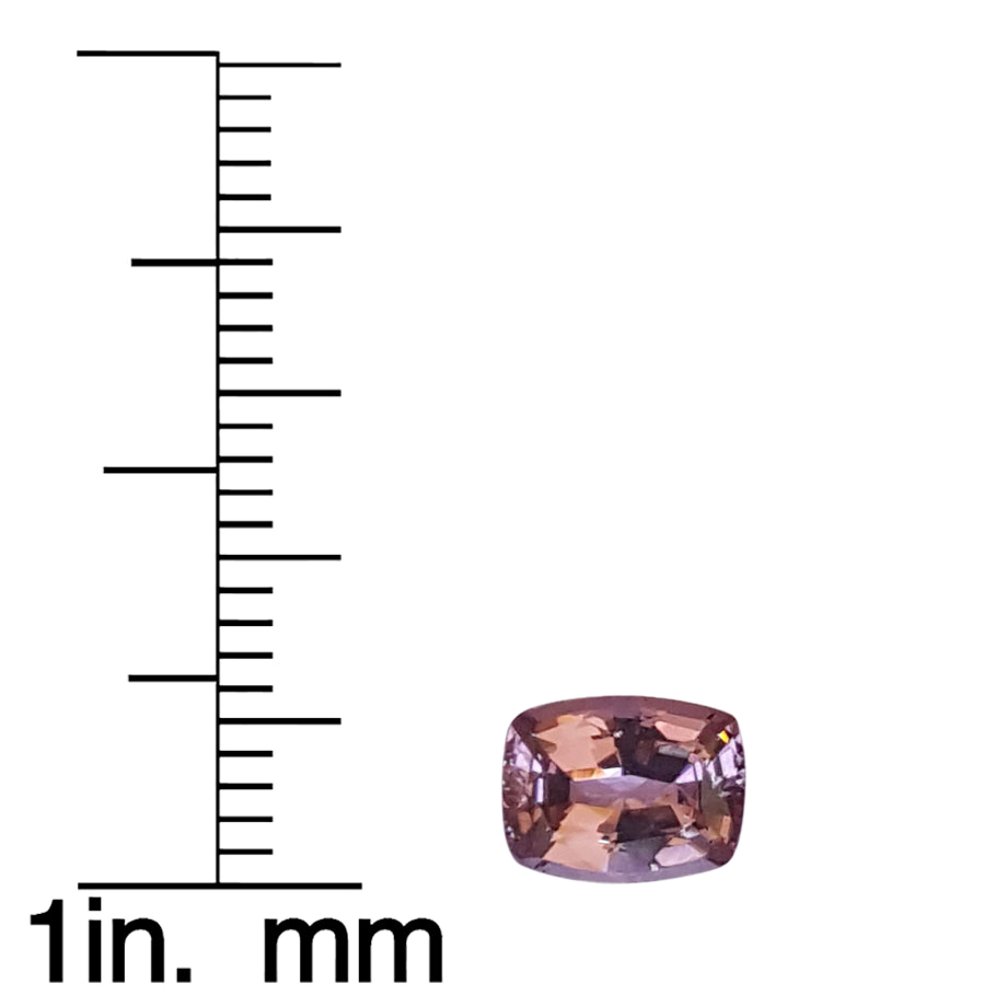 1.58ct Cushion Medium Pink Spinel