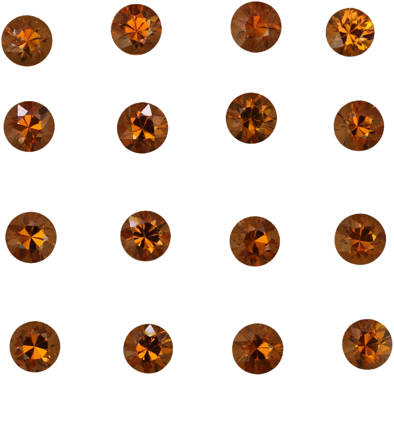 5mm Round Fanta Spessartite