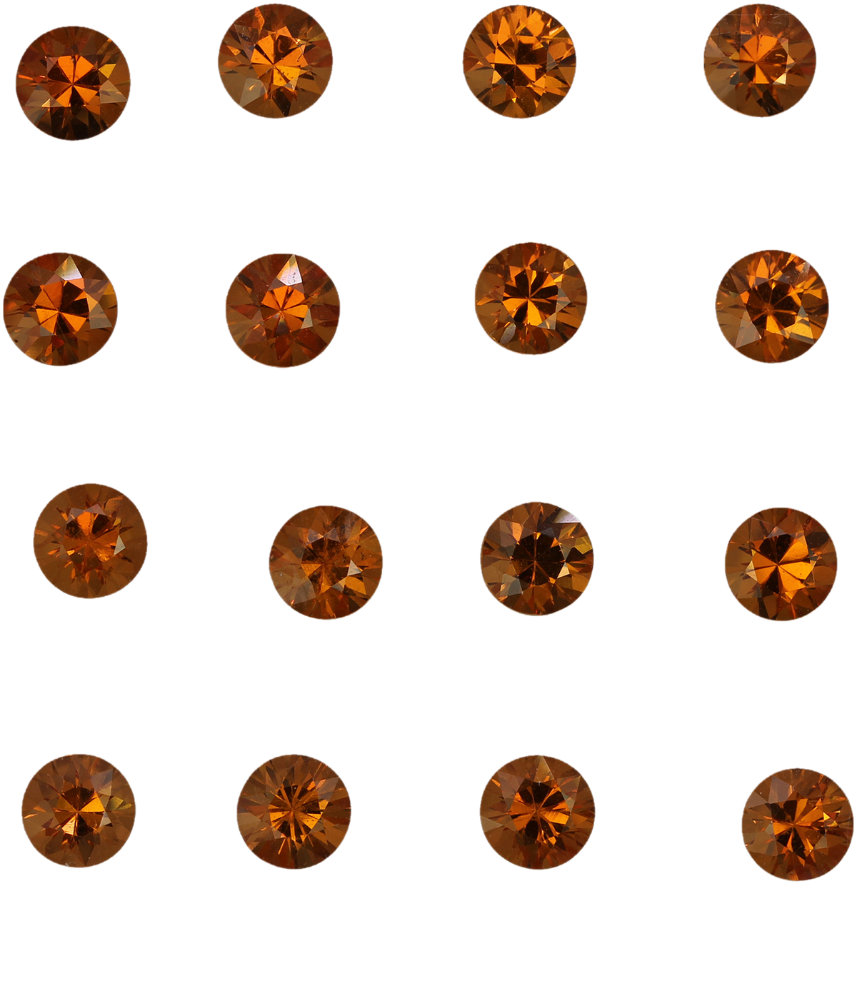 5mm Round Fanta Spessartite