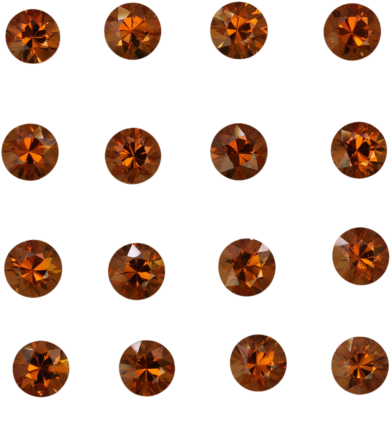 5mm Round Fanta Spessartite
