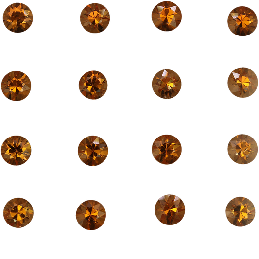 5mm Round Fanta Spessartite