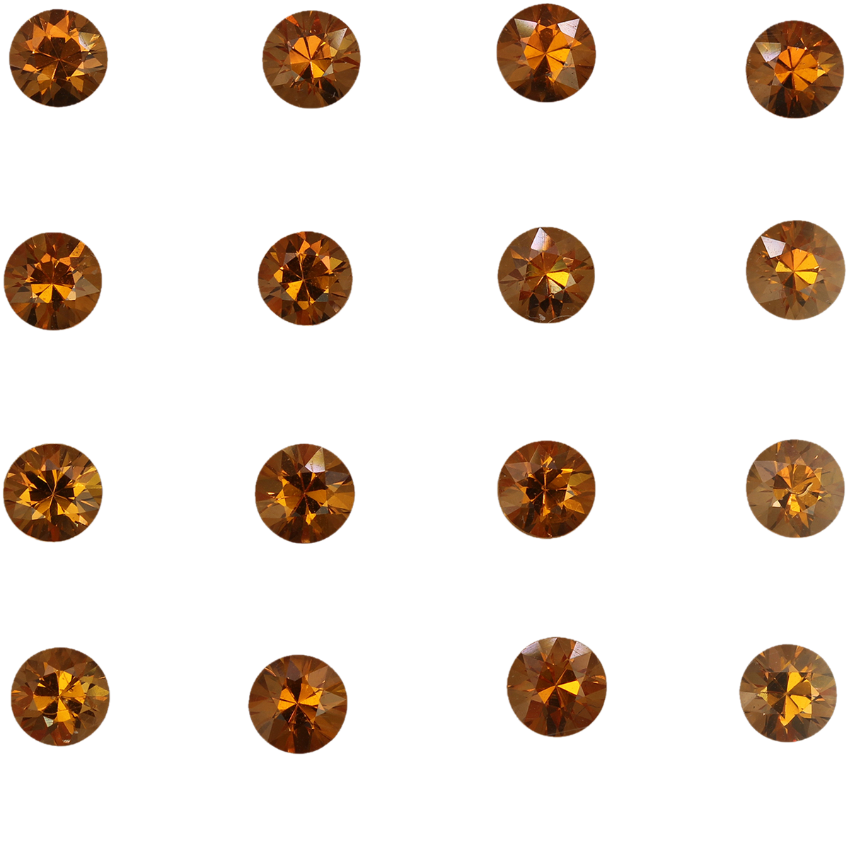 5mm Round Fanta Spessartite