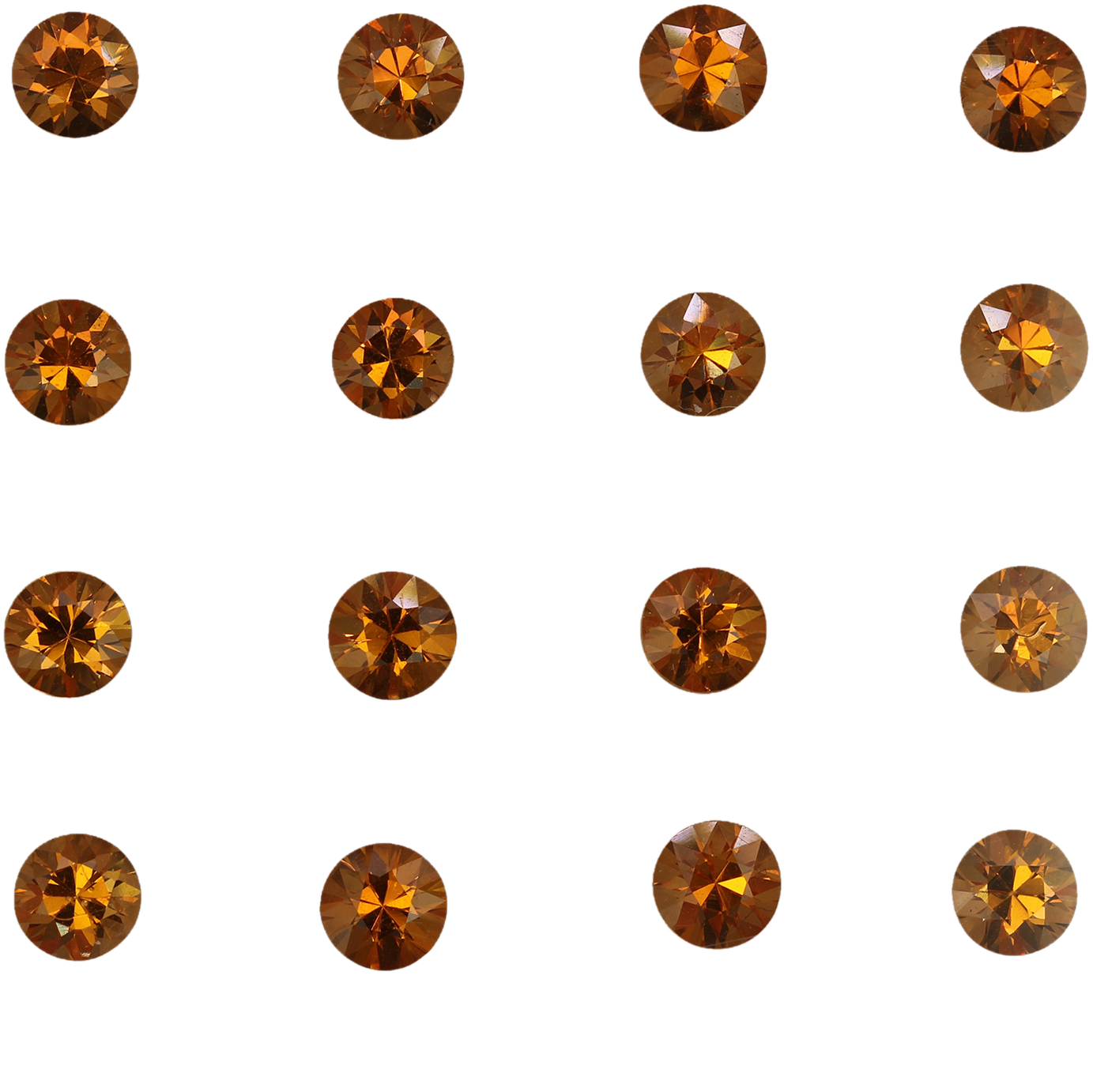 5mm Round Fanta Spessartite