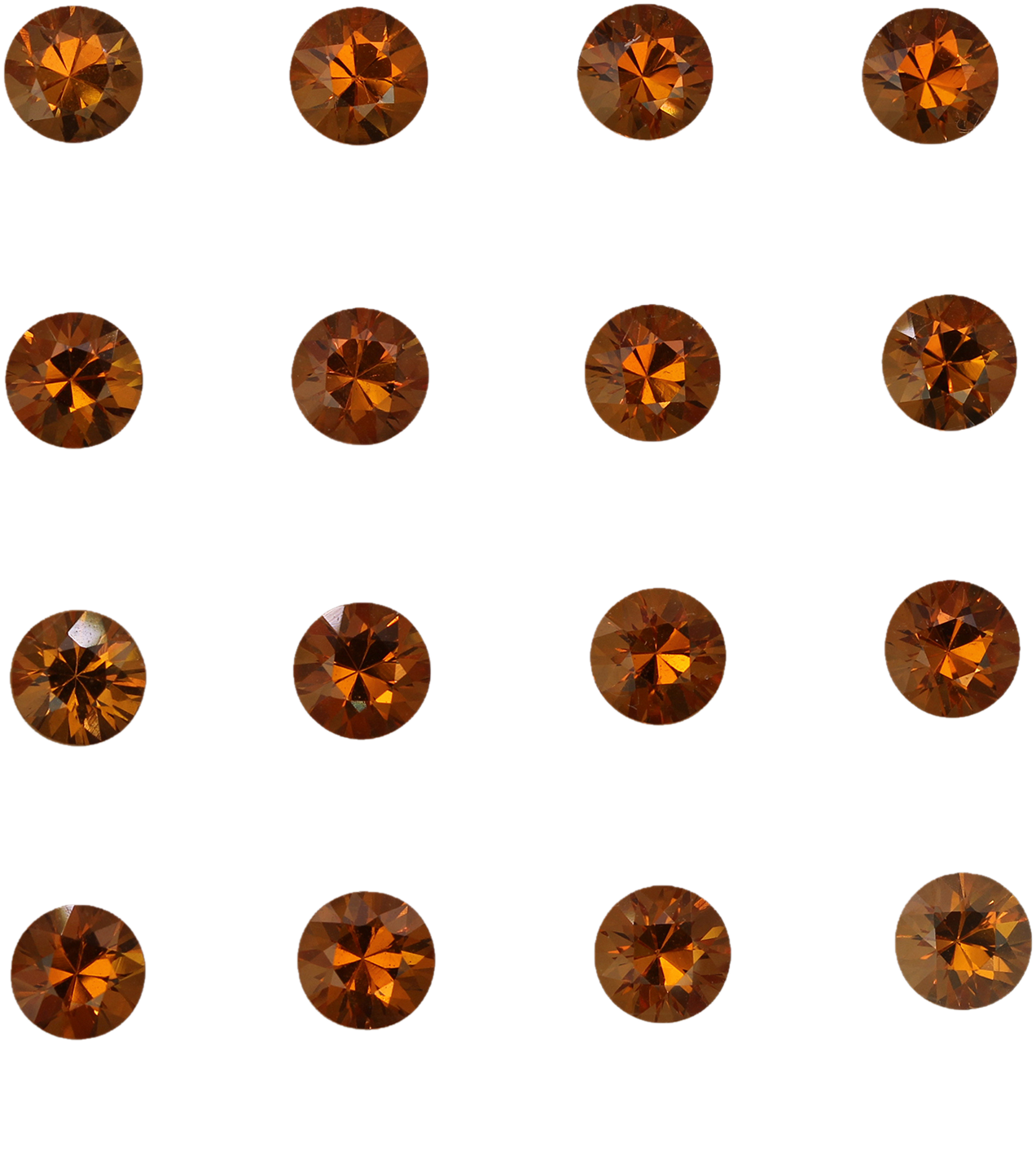5mm Round Fanta Spessartite