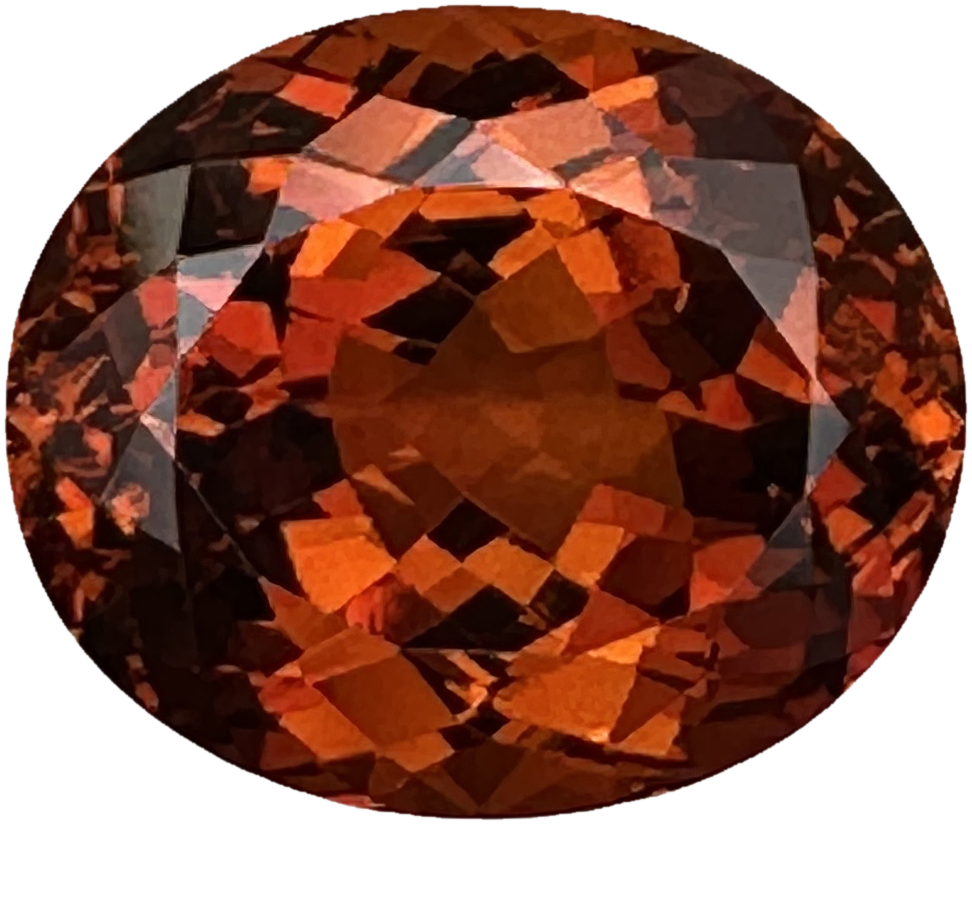 10.35 Carat Oval Spessarite Garnet
