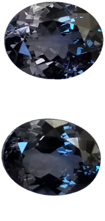 9x7mm Oval Grey Spinel