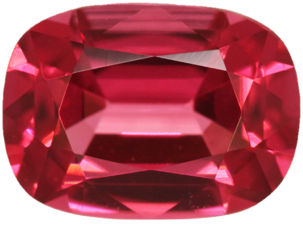 1.29ct Cushion Red-Orange Spinel