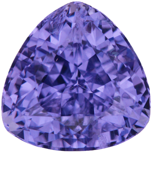 3.13ct Trillion Light Violet Spinel